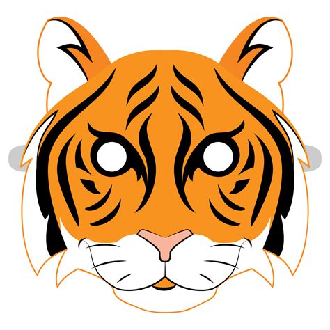 Tiger Face Printable